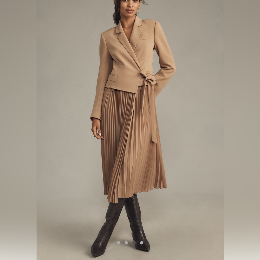 New Anthropologie ASTR the Label Sekani Twofer Wrap Dress L